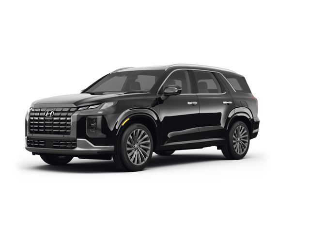 2023 Hyundai Palisade XRT, front three-quarter view, paint 1 of 8