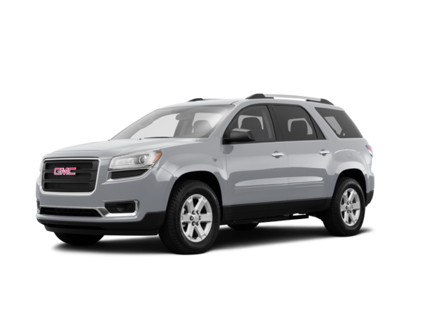 2016 GMC Acadia SL, front three-quarter view, paint 1 of 8