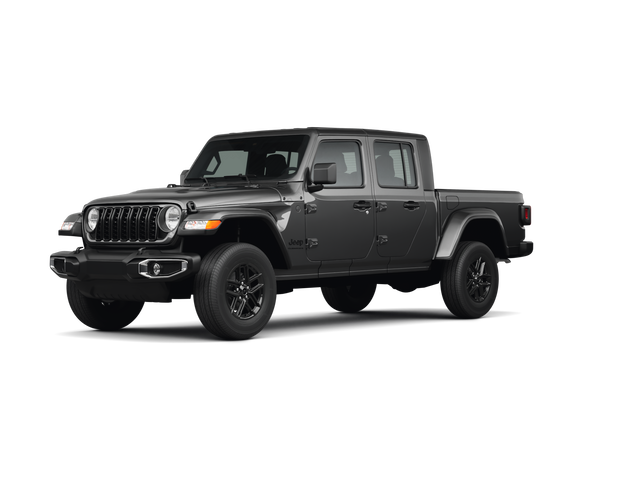 2024 Jeep Gladiator Sport S, front three-quarter view, paint 1 of 8