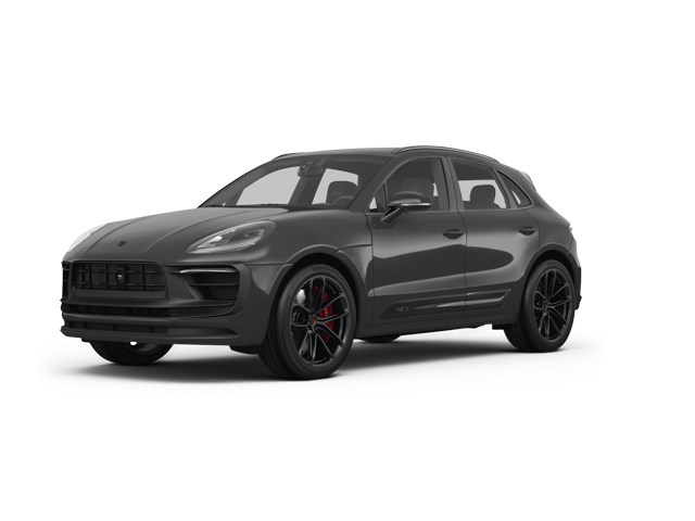 2026 Porsche Macan GTS, front three-quarter view, paint 1 of 8
