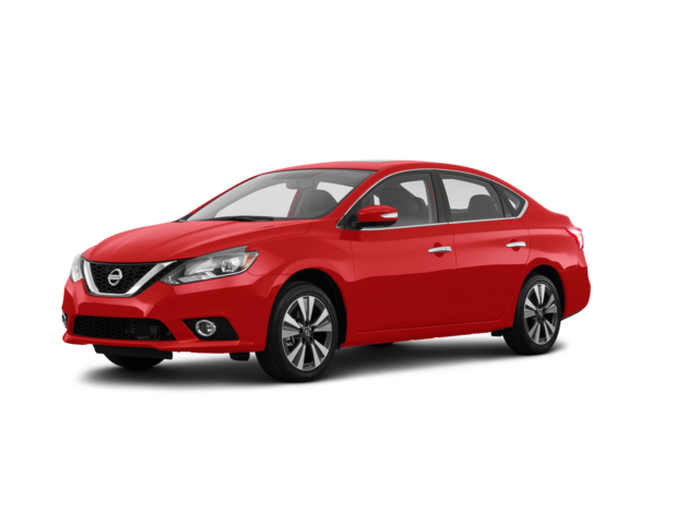 2016 Nissan Sentra SR, front three-quarter view, paint 1 of 8