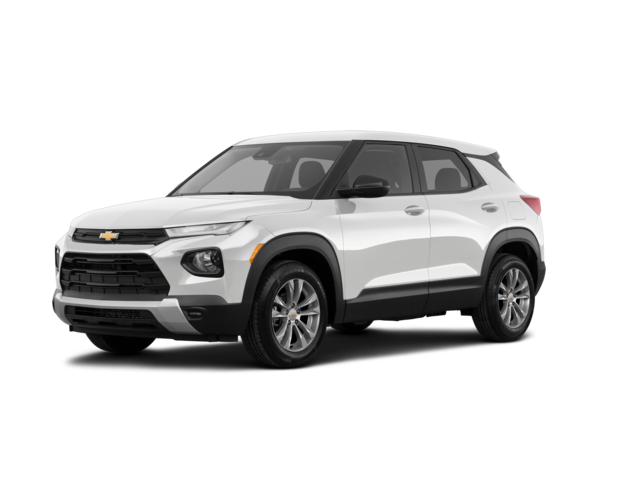 2023 Chevrolet Trailblazer LS, front three-quarter view, paint 1 of 5