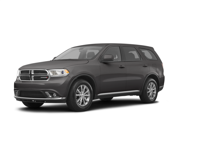 2018 Dodge Durango SXT, front three-quarter view, paint 1 of 8
