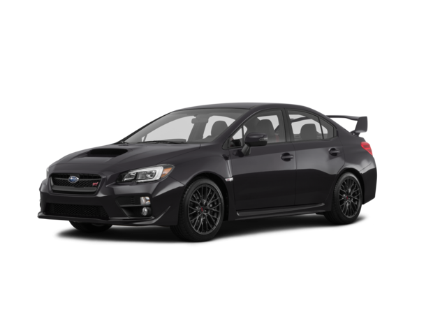 2017 Subaru WRX Limited, front three-quarter view, paint 1 of 7