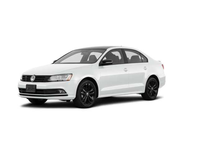 2018 Volkswagen Jetta 1.4T Wolfsburg Edition, front three-quarter view, paint 1 of 8