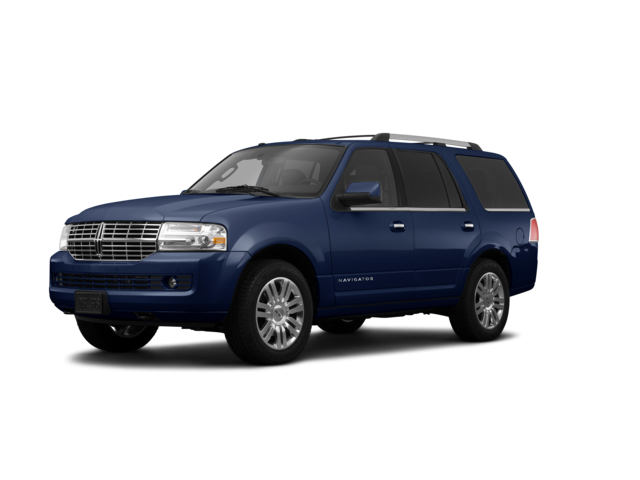 2011 Lincoln Navigator Base, front three-quarter view, paint 1 of 7