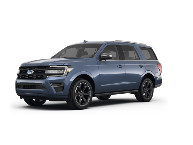 2023 Ford Expedition Limited, front three-quarter view, paint 1 of 8