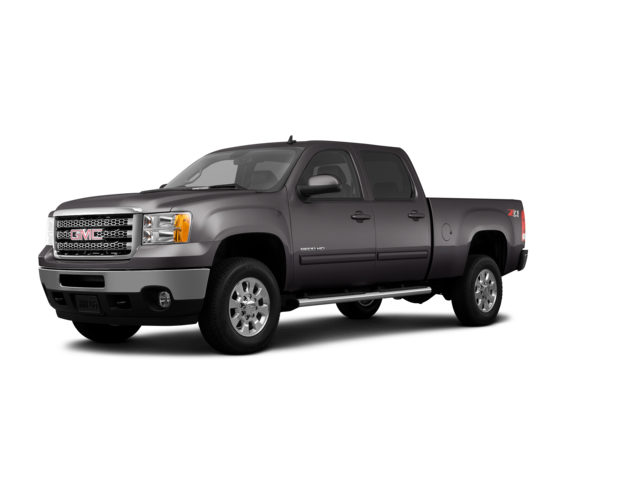 2013 GMC Sierra 2500 HD SLT, front three-quarter view, paint 1 of 8