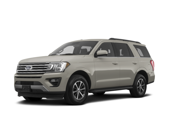 2019 Ford Expedition XLT, front three-quarter view, paint 1 of 8