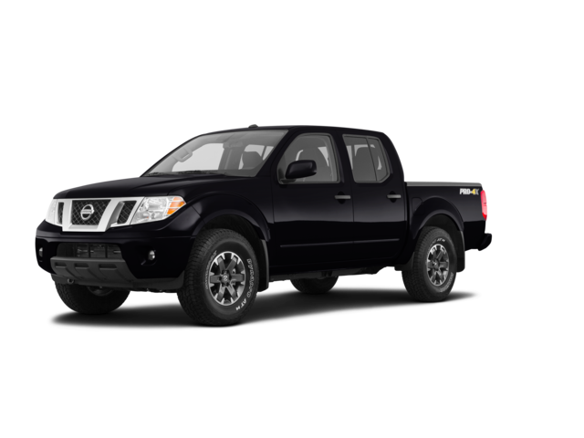 2019 Nissan Frontier PRO-4X, front three-quarter view, paint 1 of 6