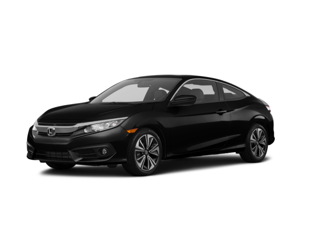 2017 Honda Civic Sport, front three-quarter view, paint 1 of 8