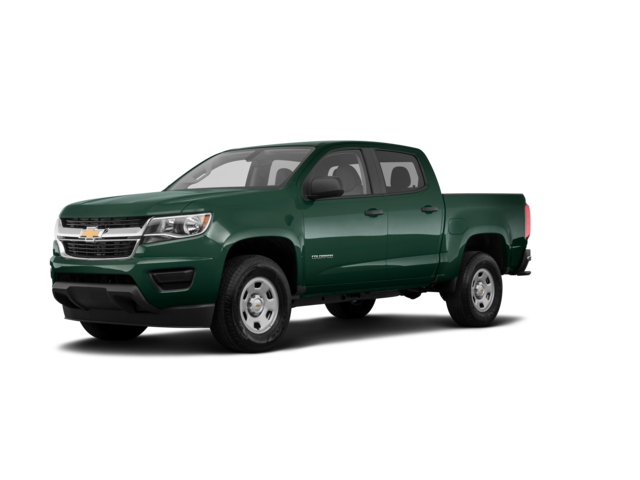 2019 Chevrolet Colorado Z71, front three-quarter view, paint 1 of 8