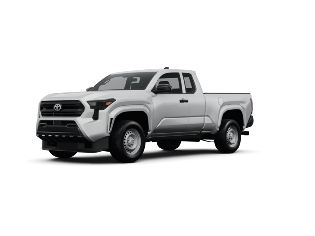 2025 Toyota Tacoma SR, front three-quarter view, paint 1 of 8