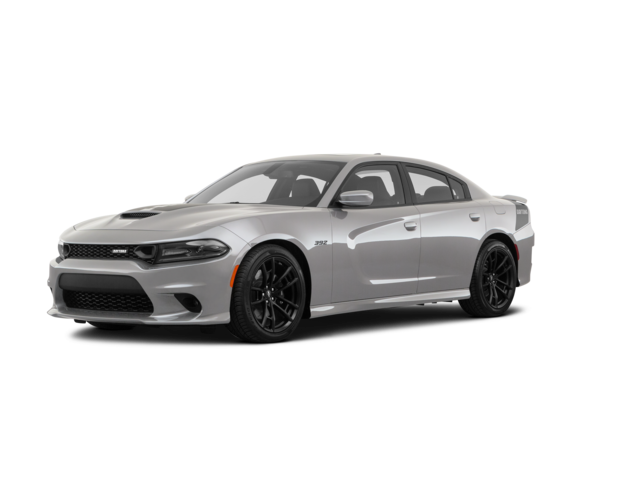 2022 Dodge Charger Scat Pack, front three-quarter view, paint 1 of 8