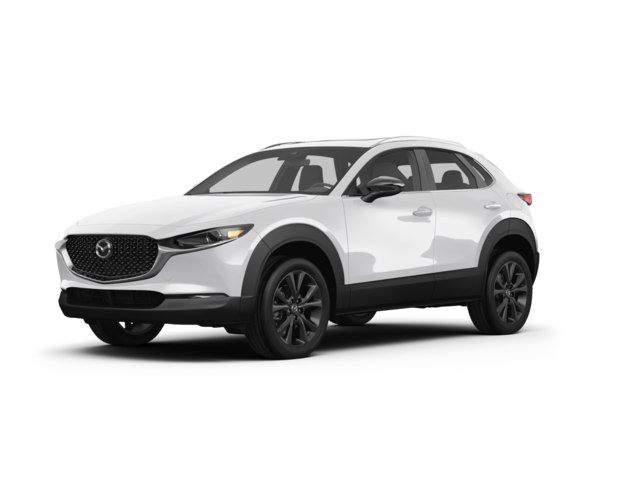 2023 Mazda CX-30 Premium, front three-quarter view, paint 1 of 7