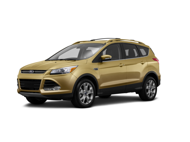 2015 Ford Escape Titanium, front three-quarter view, paint 1 of 8