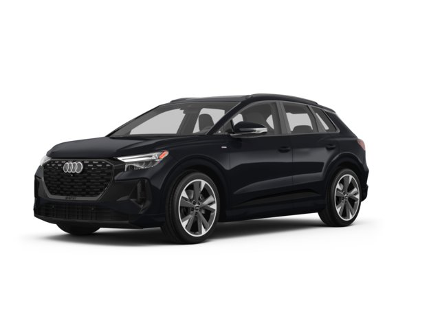 2023 Audi Q4 e-tron Premium Plus, front three-quarter view, paint 1 of 4