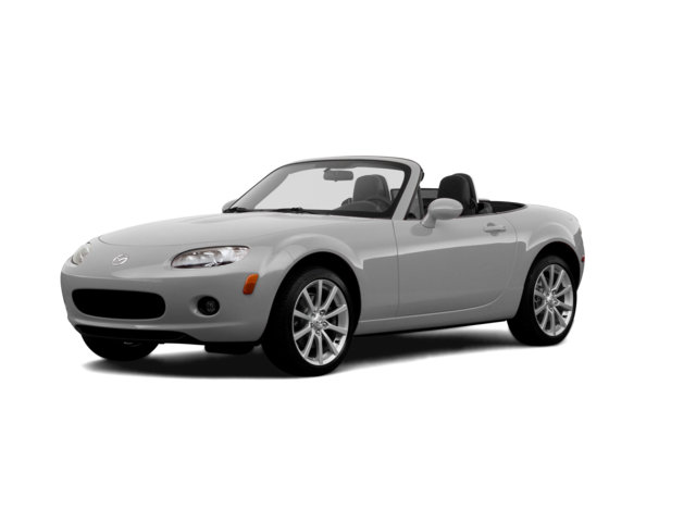 2007 Mazda MX-5 Miata Grand Touring, front three-quarter view, paint 1 of 8