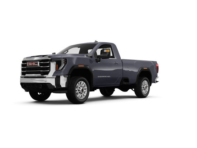 2025 GMC Sierra 2500 HD SLE, front three-quarter view, paint 1 of 7