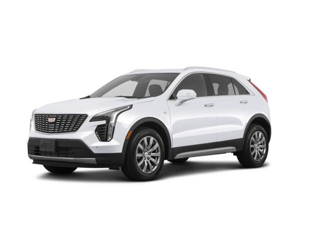 2022 Cadillac XT4 Premium Luxury, front three-quarter view, paint 1 of 8
