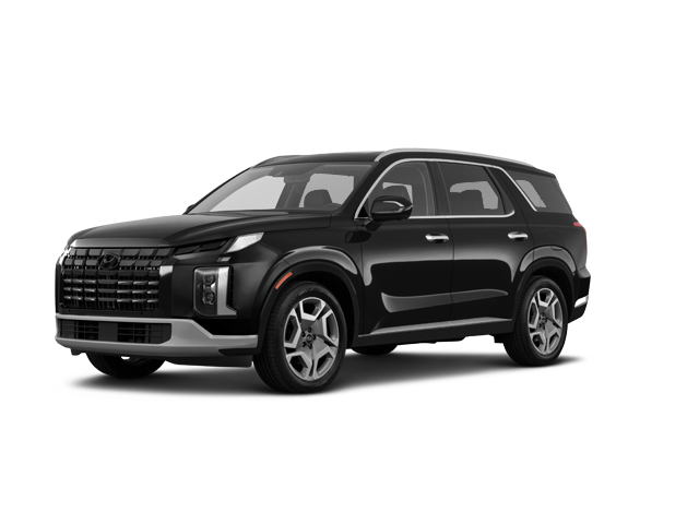 2025 Hyundai Palisade SEL Premium, front three-quarter view, paint 1 of 7