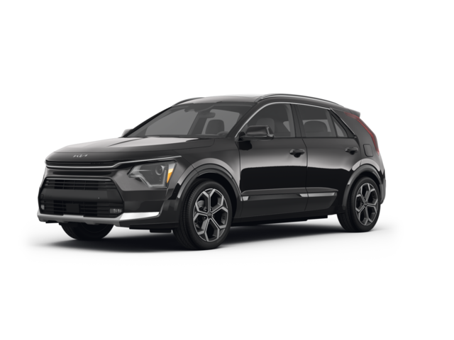 2023 Kia Niro EX Touring, front three-quarter view, paint 1 of 8