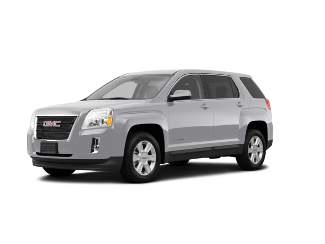 2013 GMC Terrain SLE-1, front three-quarter view, paint 1 of 8