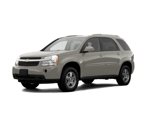 2007 Chevrolet Equinox LS, front three-quarter view, paint 1 of 8