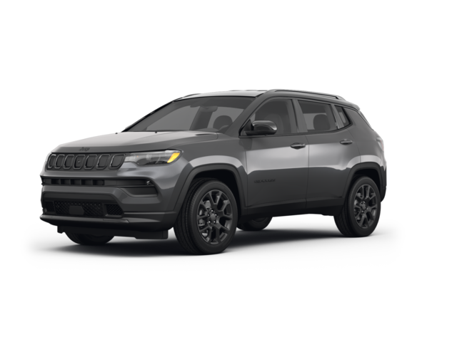 2022 Jeep Compass Altitude, front three-quarter view, paint 1 of 8