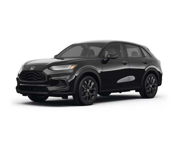 2024 Honda HR-V Sport, front three-quarter view, paint 1 of 8
