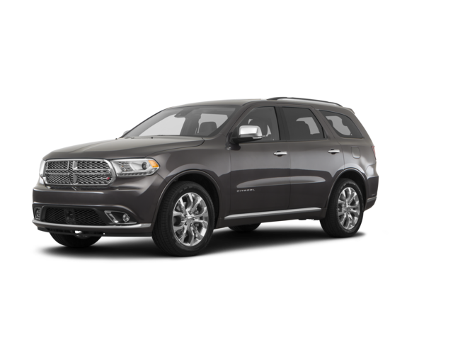 2017 Dodge Durango Citadel, front three-quarter view, paint 1 of 8