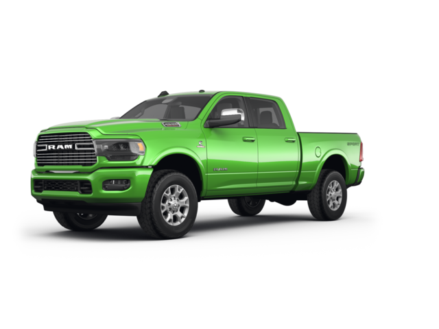 2021 Ram 2500 Laramie, front three-quarter view, paint 1 of 8