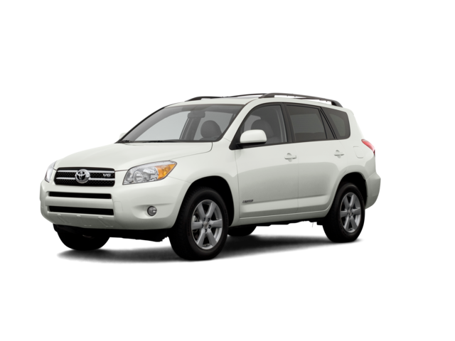 2007 Toyota RAV4 Limited, front three-quarter view, paint 1 of 8