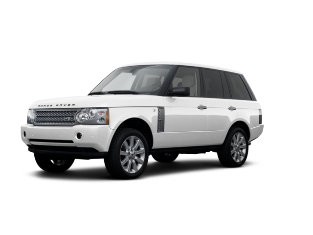 2008 Land Rover Range Rover HSE, front three-quarter view, paint 1 of 8