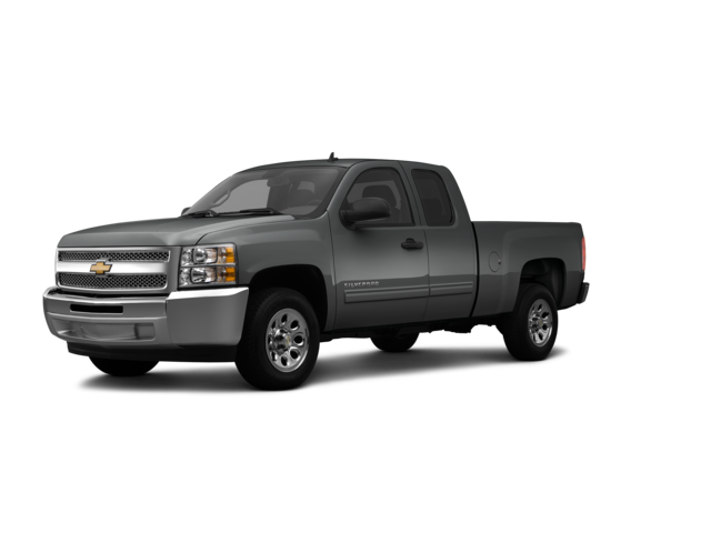 2013 Chevrolet Silverado 1500 LS, front three-quarter view, paint 1 of 8
