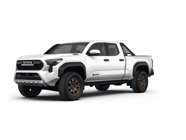 2024 Toyota Tacoma Trailhunter, front three-quarter view, paint 1 of 8