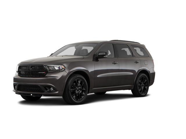 2018 Dodge Durango GT, front three-quarter view, paint 1 of 8
