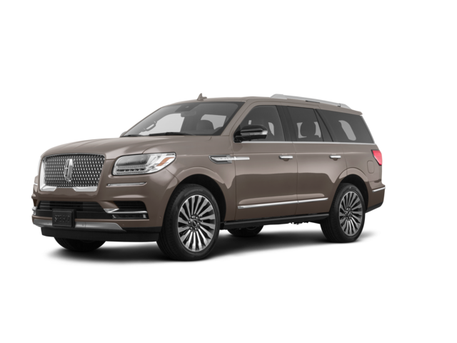 2020 Lincoln Navigator Black Label, front three-quarter view, paint 1 of 8