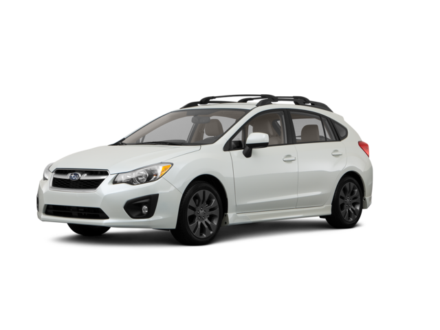 2013 Subaru Impreza Limited, front three-quarter view, paint 1 of 7