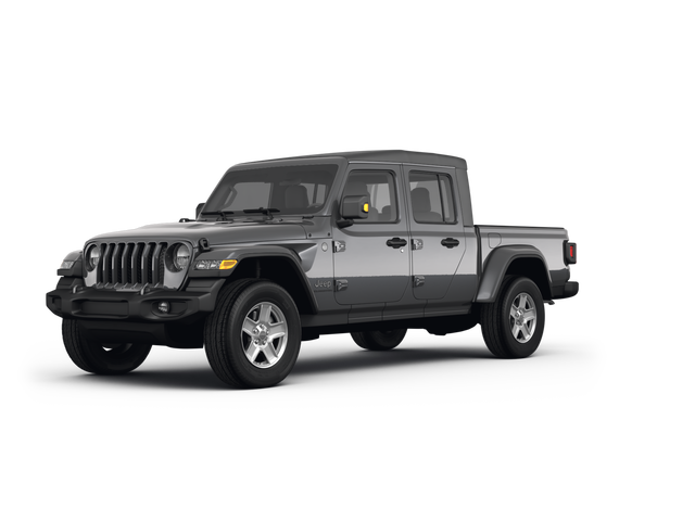2022 Jeep Gladiator Texas Trail, front three-quarter view, paint 1 of 8