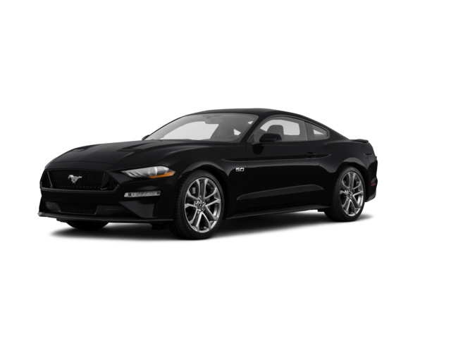 2018 Ford Mustang GT Premium, front three-quarter view, paint 1 of 8
