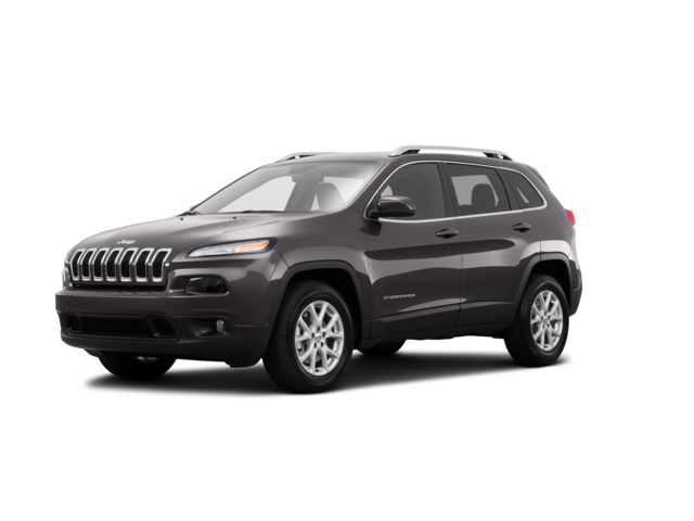 2016 Jeep Cherokee Latitude, front three-quarter view, paint 1 of 8