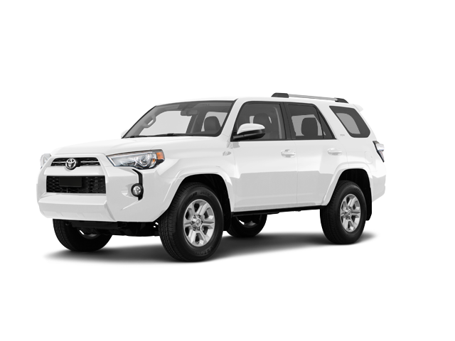 2024 Toyota 4Runner SR5, front three-quarter view, paint 1 of 6