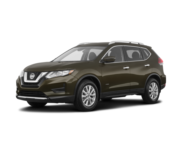 2019 Nissan Rogue SL Hybrid, front three-quarter view, paint 1 of 8