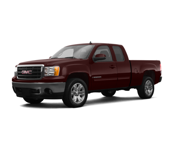 2008 GMC Sierra 1500 Work Truck, front three-quarter view, paint 1 of 8