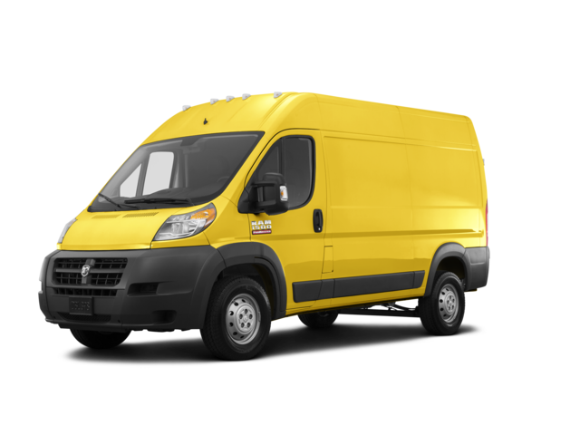 2019 Ram ProMaster 1500 1500 Low Roof, front three-quarter view, paint 1 of 8