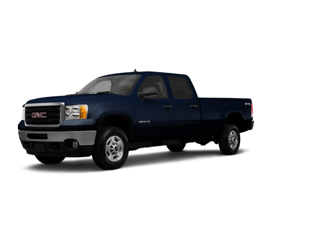 2011 GMC Sierra 2500 HD SLE, front three-quarter view, paint 1 of 8