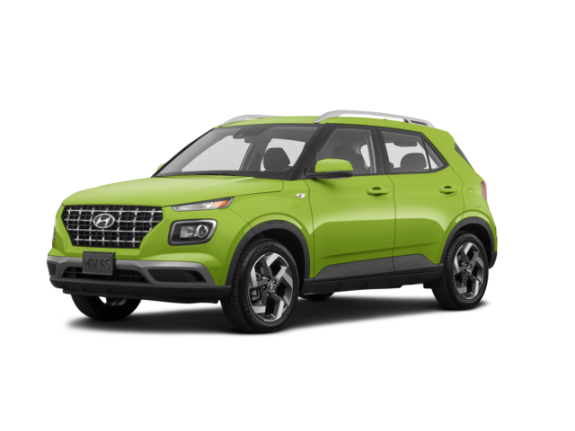 2023 Hyundai Venue SEL, front three-quarter view, paint 1 of 8