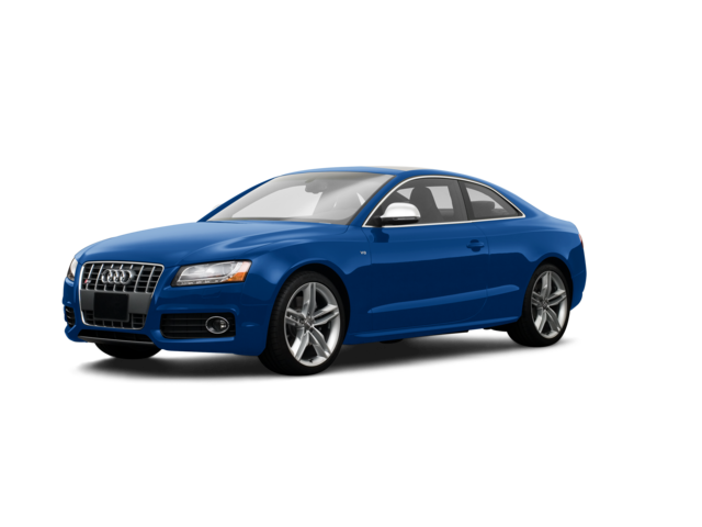2008 Audi S5 quattro, front three-quarter view, paint 1 of 8