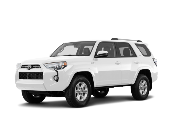 2021 Toyota 4Runner SR5, front three-quarter view, paint 1 of 5
